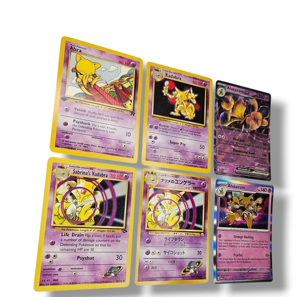 Pokemon Trading Cards - Yellow and Purple - Picture 6 of 7